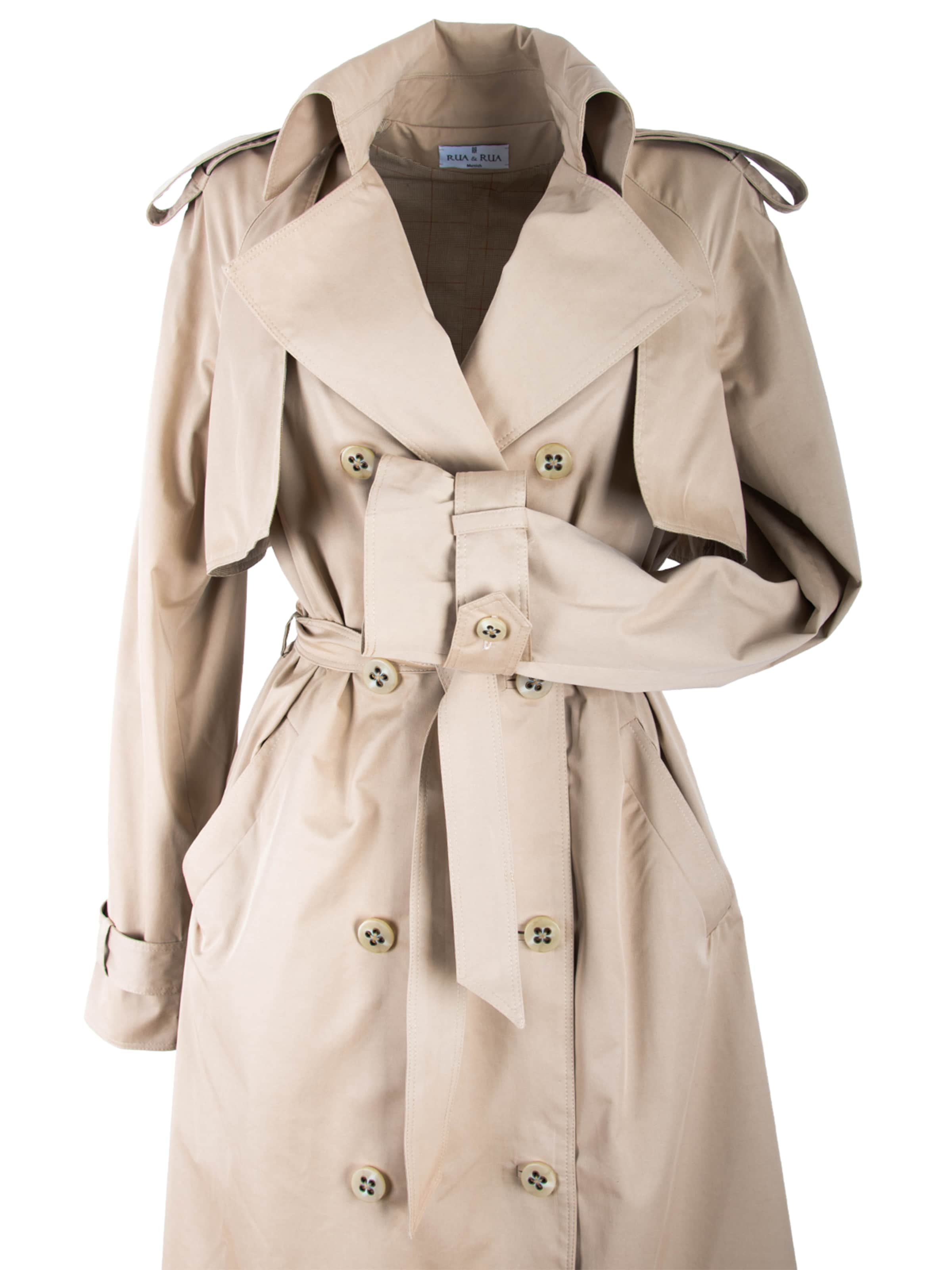 Rua & Rua Between-Seasons Coat in Beige