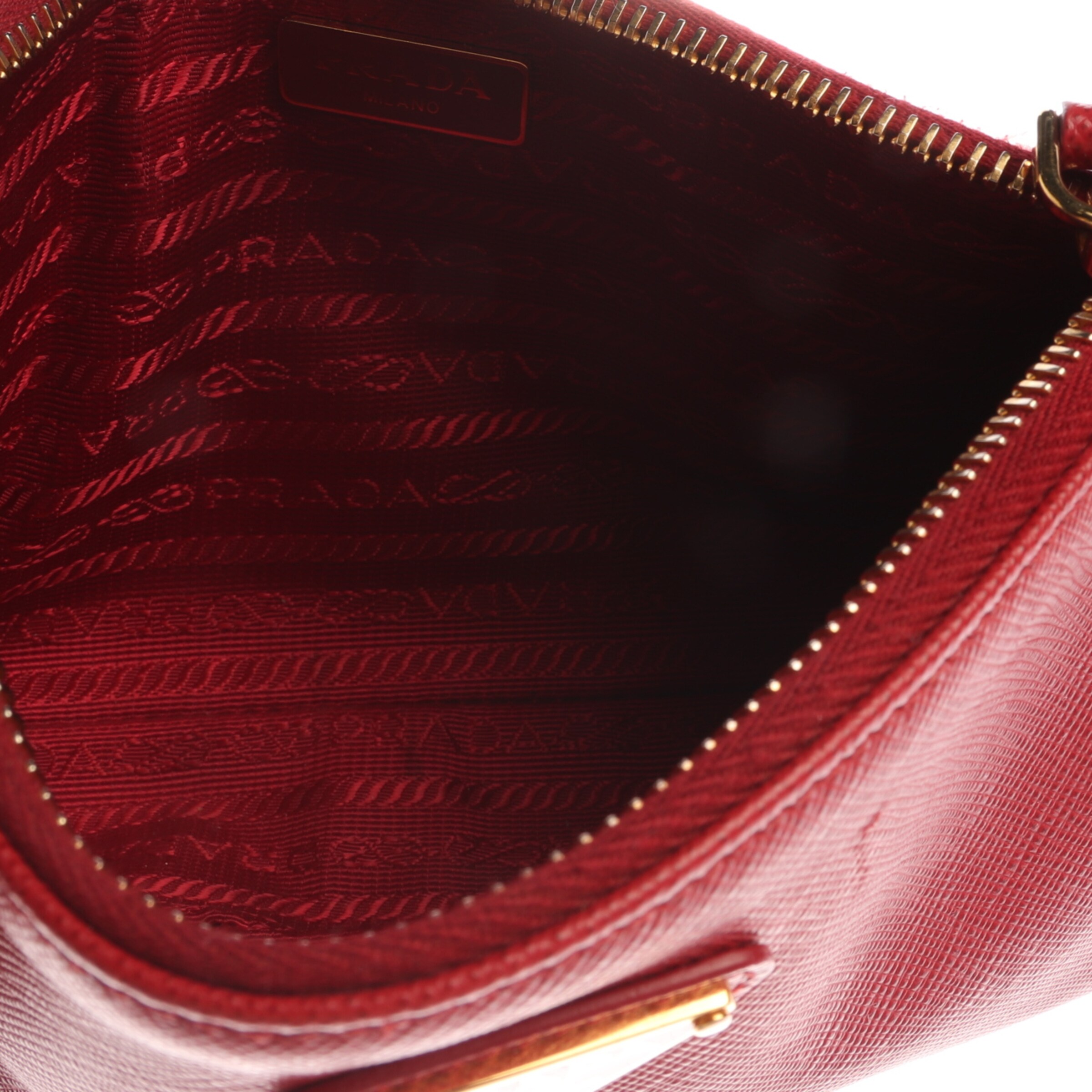 PRADA Bag in One size in Red