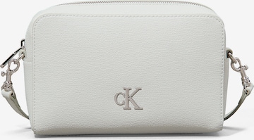 Calvin Klein Jeans Schoudertas in Grijs: voorkant