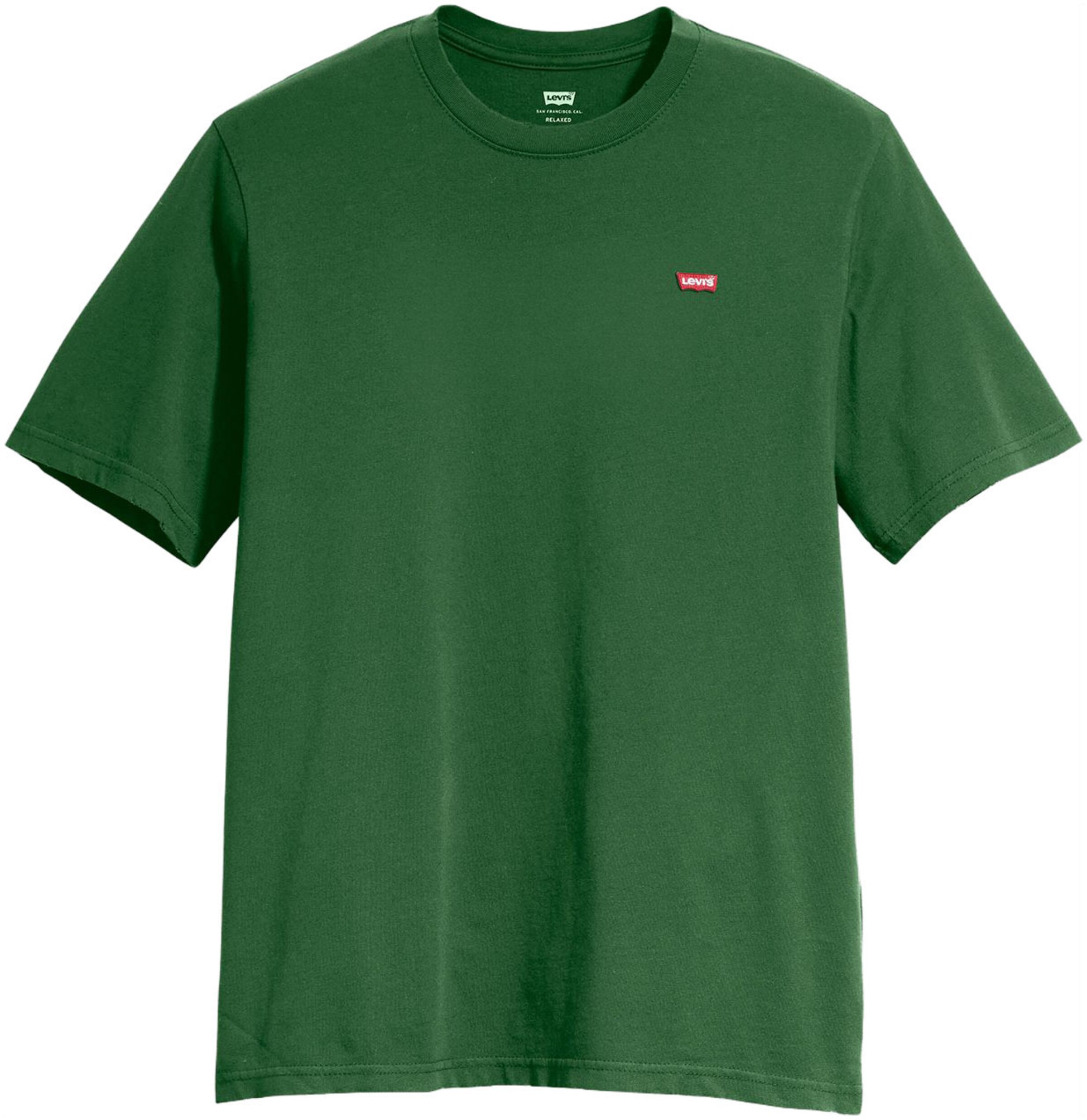 Levi's® Big & Tall T-Shirt 'Original Housemark' in Grün: Vorderseite