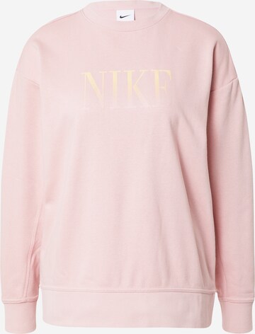 NIKE Sportief sweatshirt 'Get Fit' in Roze: voorkant