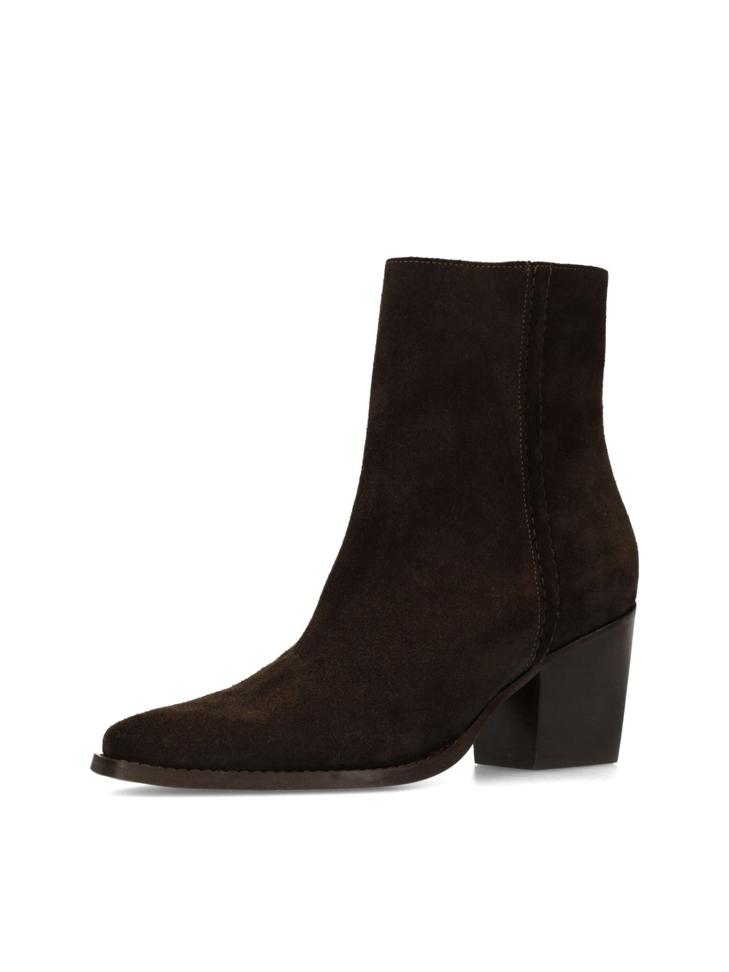 MANFIELD Stiefelette in Braun: Vorderseite