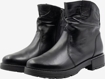 DreiMaster Vintage Ankle Boots in Black