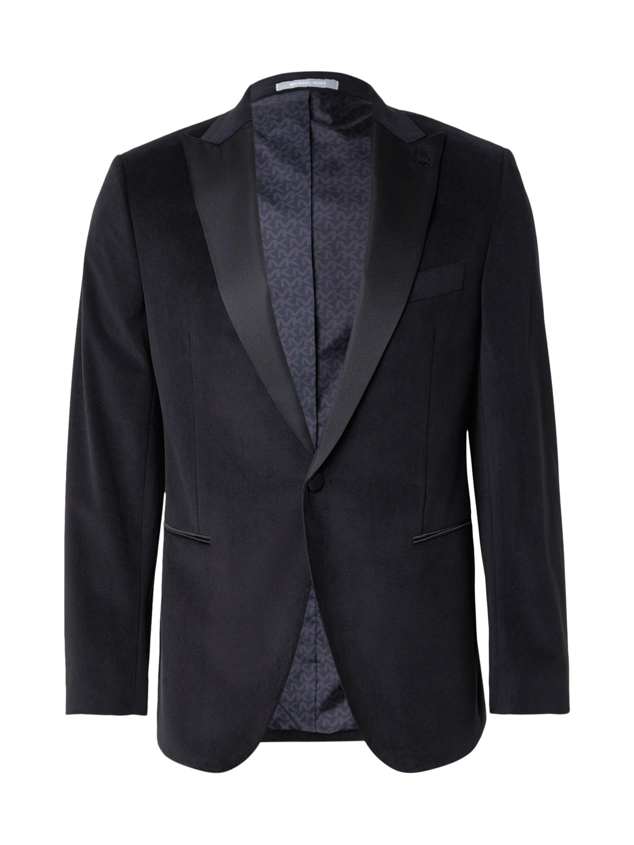 Michael Kors Regular Fit Sakko in Schwarz: Vorderseite