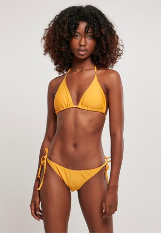 Urban Classics Triangel Bikini i orange