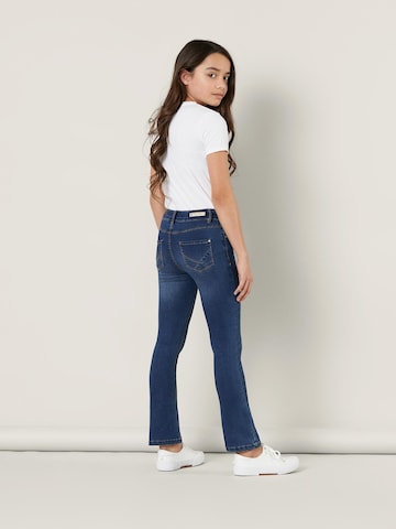 NAME IT Flared Jeans 'Polly' in Blau