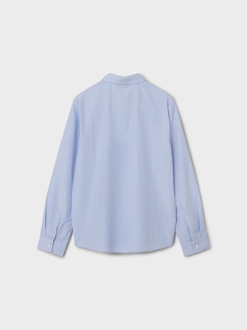 Coupe regular Chemise NAME IT en bleu