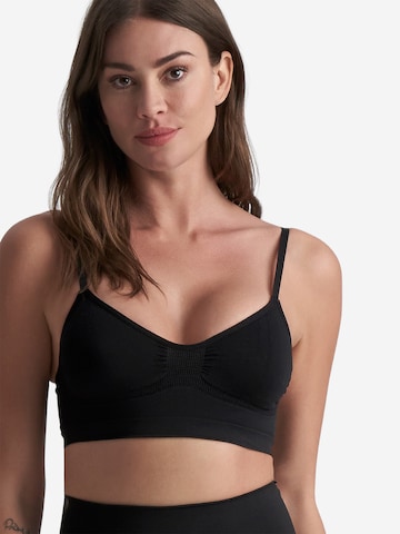 Bye Bra - Clásico Sujetador 'Seamless Bra' en negro: frente