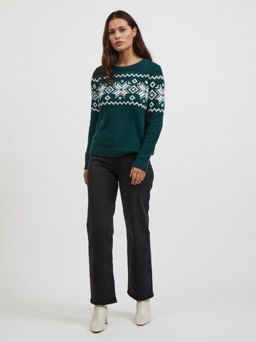 VILA Sweater 'Feami' in Green