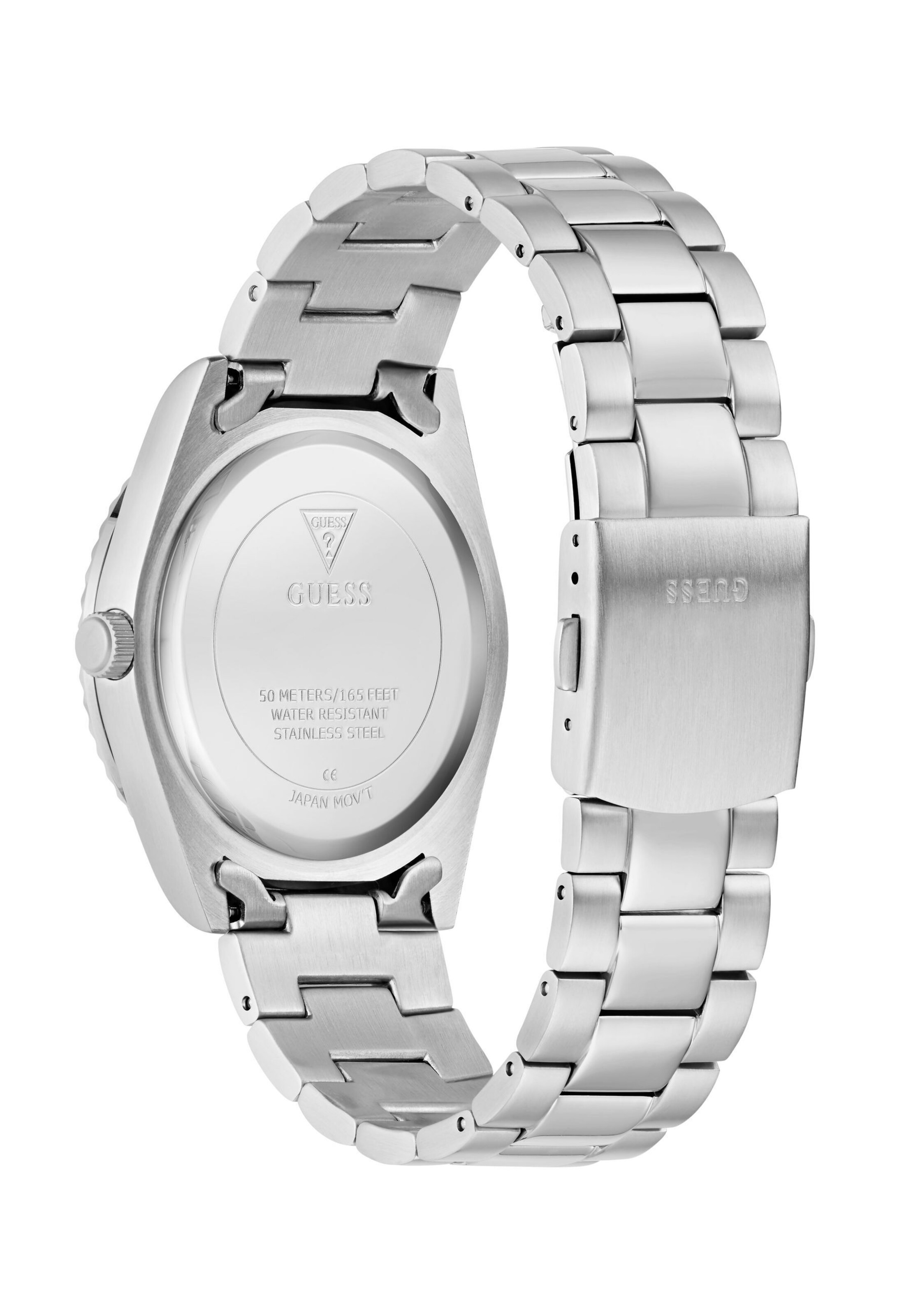 GUESS Analog watch 'Connoisseur' in Silver