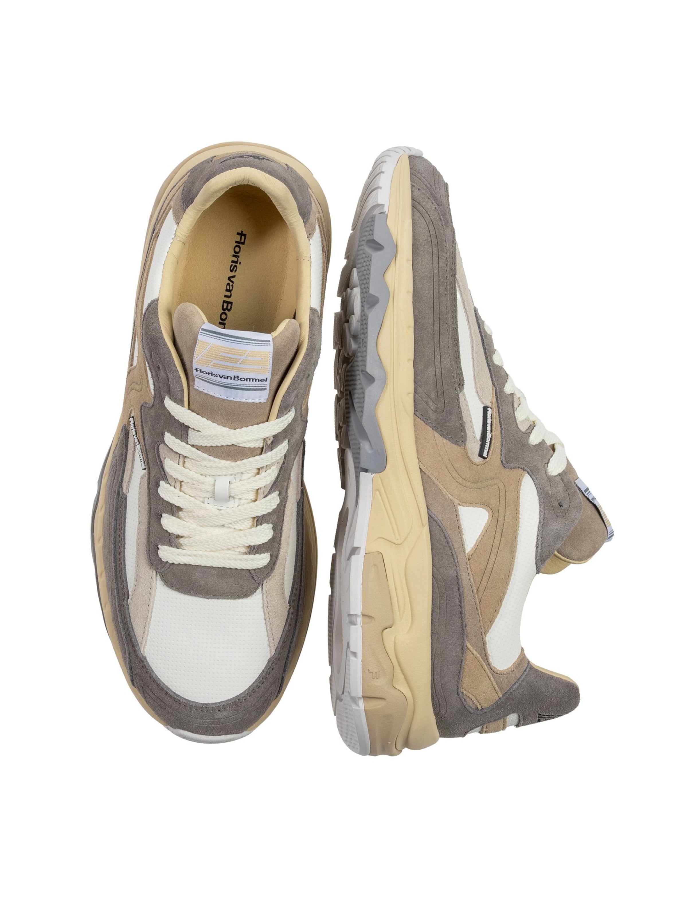 Sneaker bassa 'De Rezer 02' di Floris van Bommel in grigio