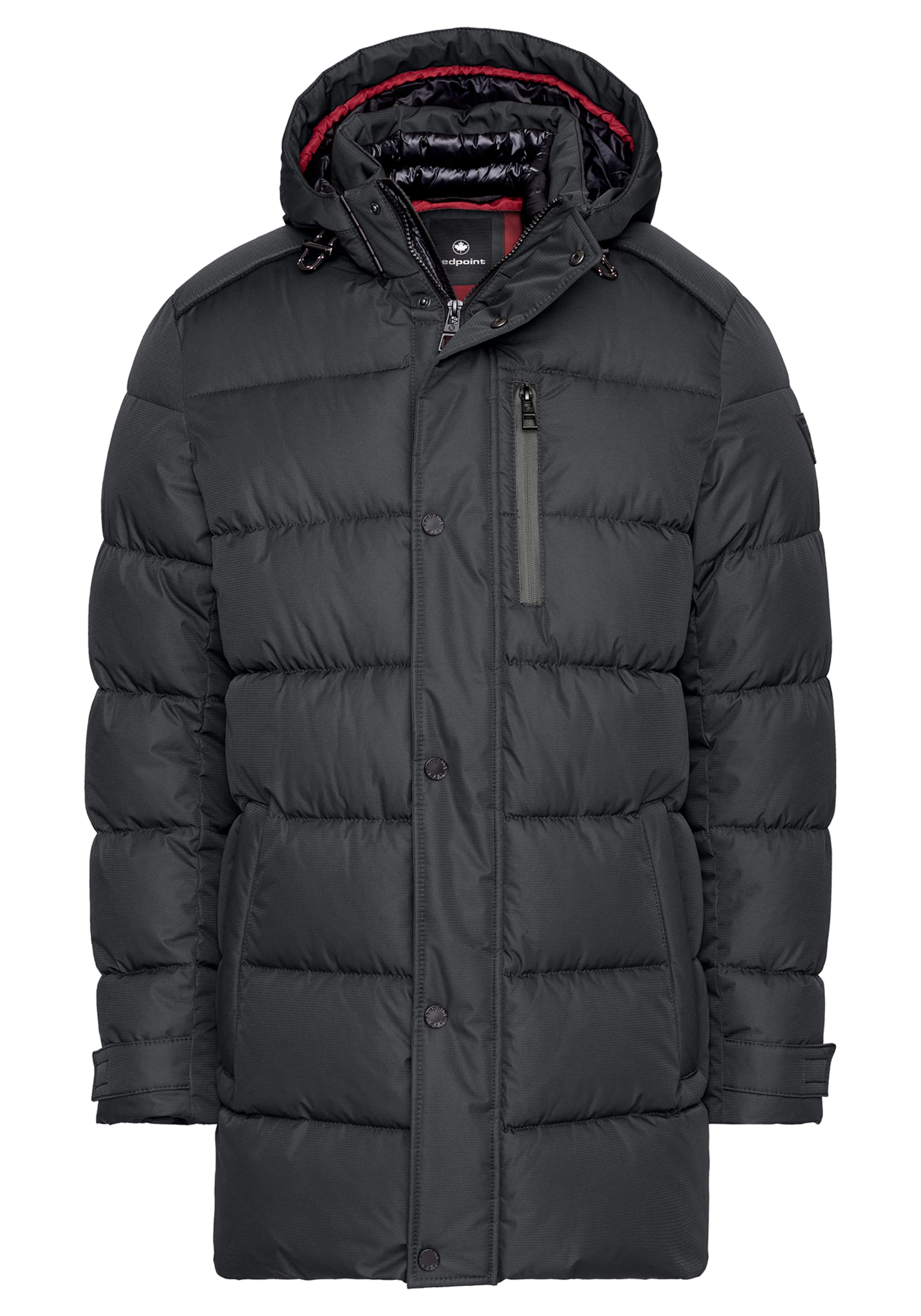 REDPOINT Winterparka in Schwarz: Vorderseite