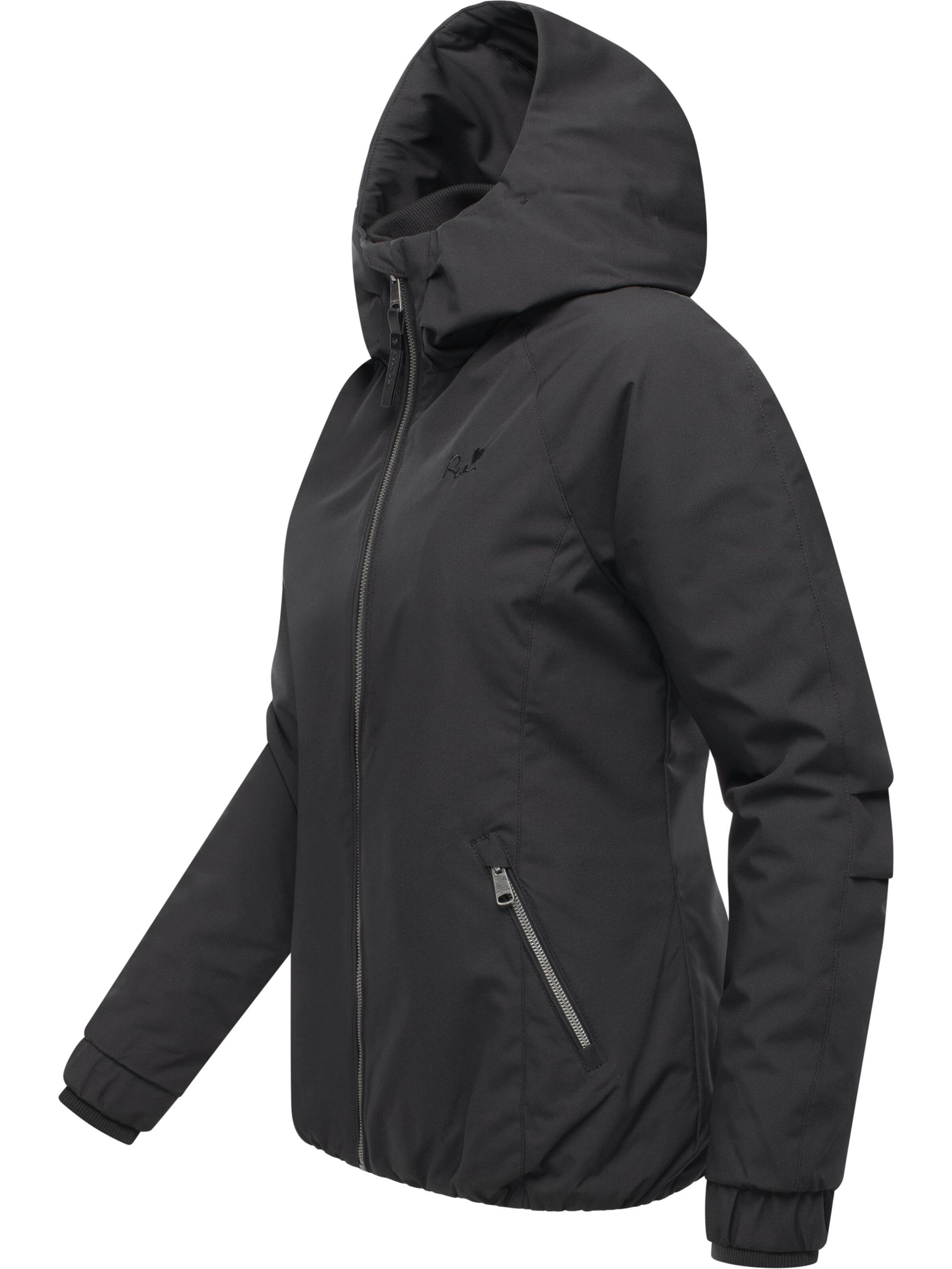 Ragwear Winterjacke 'Dizzie Warm II' in Schwarz
