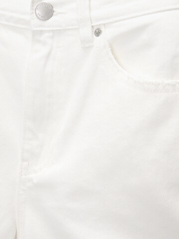 Pull&Bear Regular Farkut värissä valkoinen