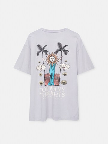 Pull&Bear T-shirt i lila