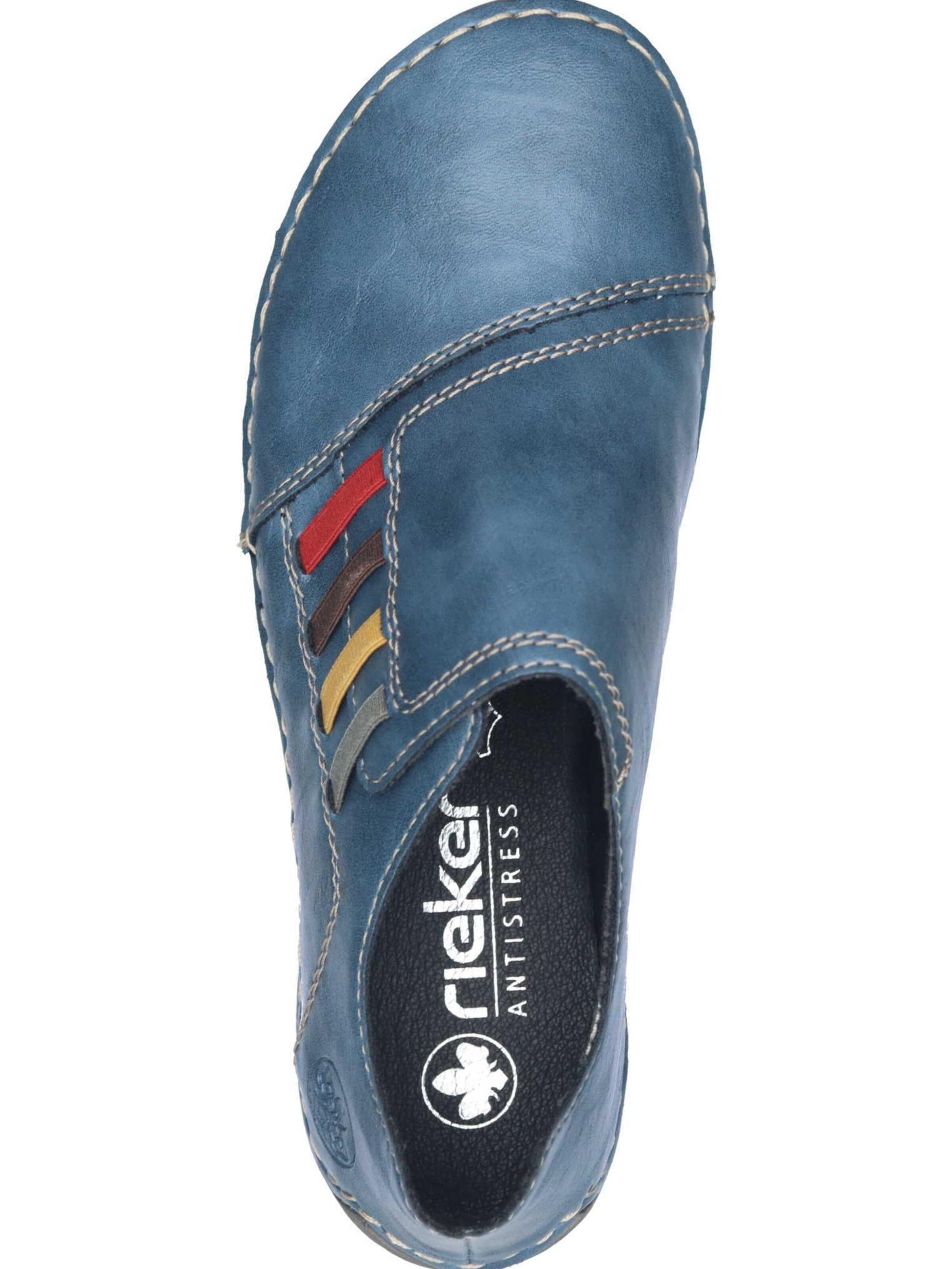 mėlyna Rieker Loaferai