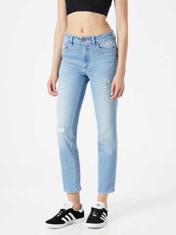 Coupe slim Jean Salsa Jeans en bleu : devant