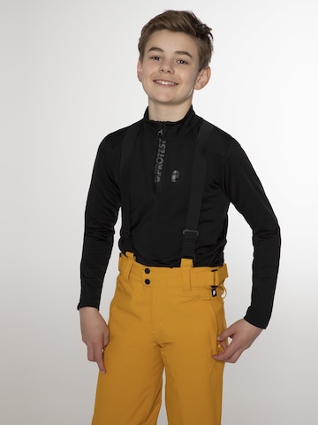 Regular Pantalon de sport 'BORK JR' PROTEST en jaune : devant