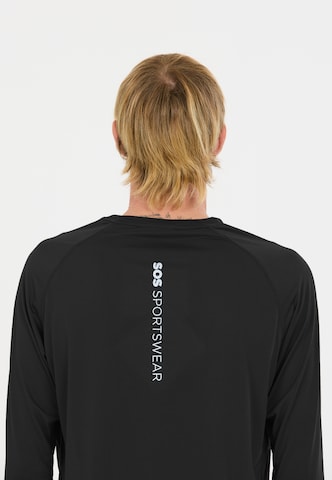 SOS Performance shirt 'Pillar' in Black
