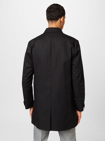 HUGO Red Between-Seasons Coat 'Marec' in Black