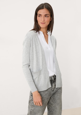 Cardigan s.Oliver en gris : devant