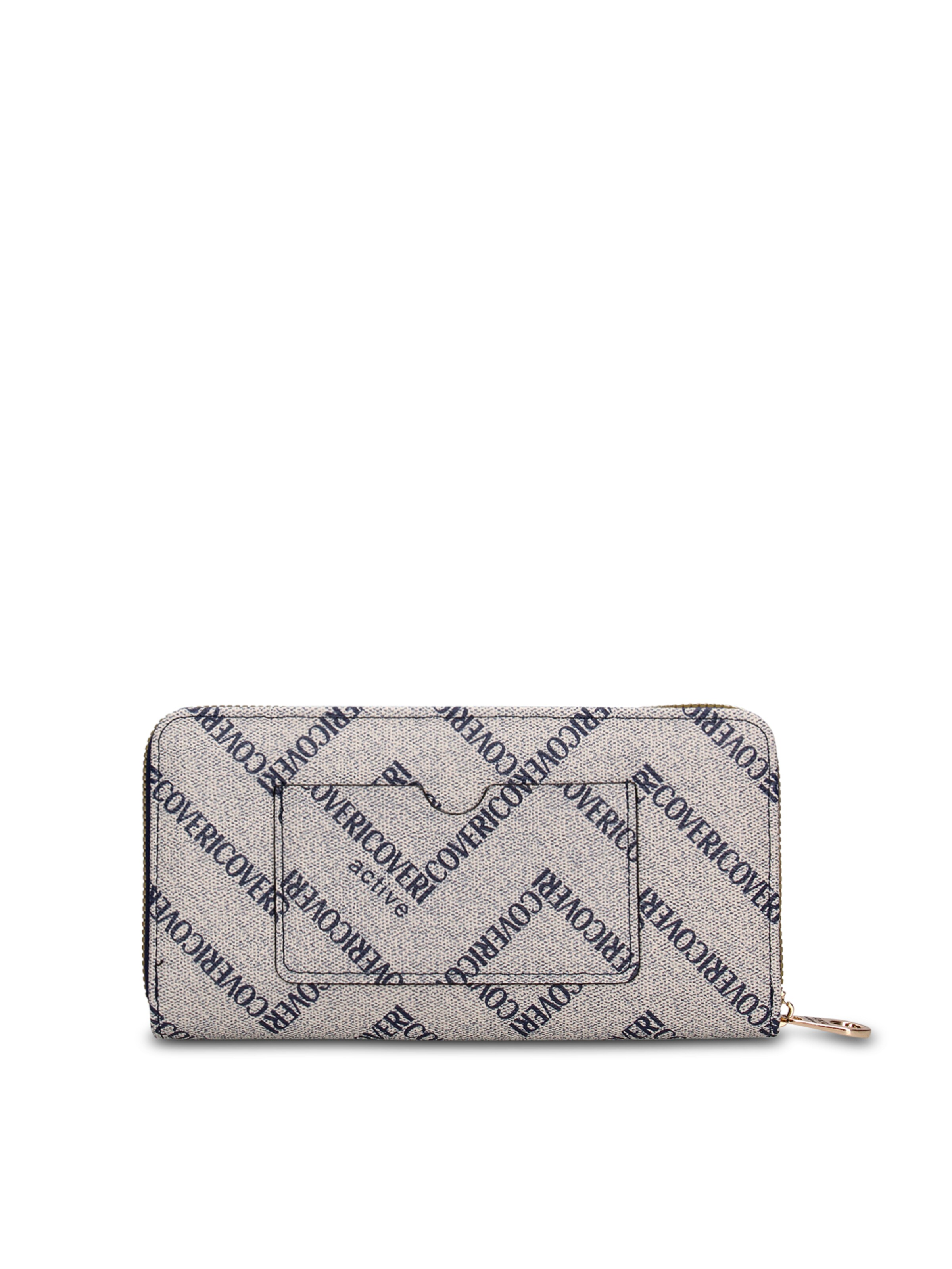 Portamonete 'Portafoglio donna con zip Coveri Collection' di Coveri Collection in blu