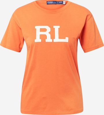 T-shirt Polo Ralph Lauren en orange : devant