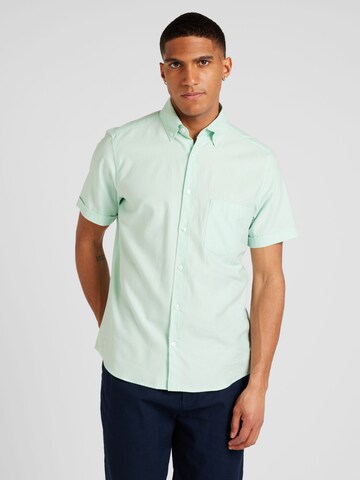 s.Oliver Regular fit Overhemd in Groen: voorkant
