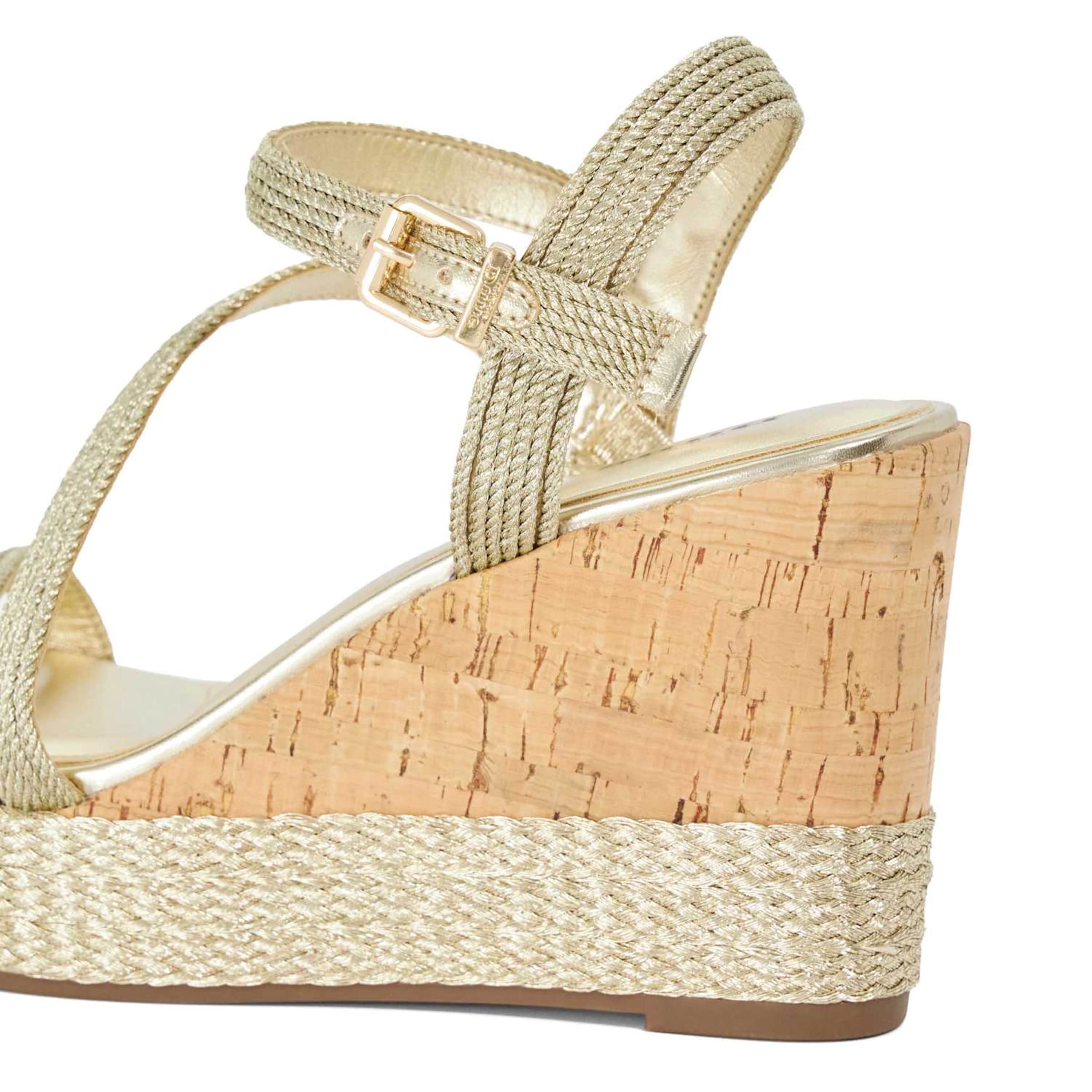 Dune LONDON Sandale 'Koda' in Gold