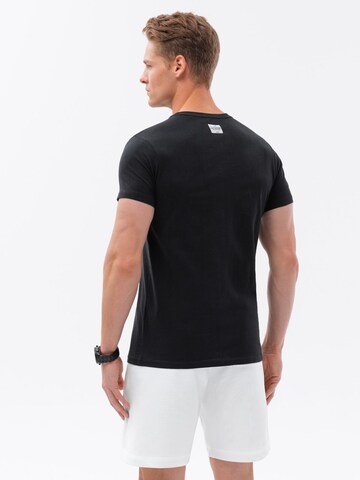 T-Shirt 'S1753' Ombre en noir
