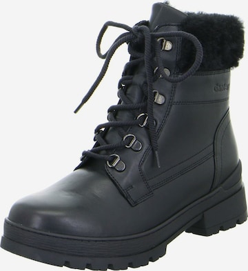 Ganter Schnürstiefel in Schwarz: Vorderseite
