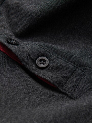 Ombre Shirt in Schwarz