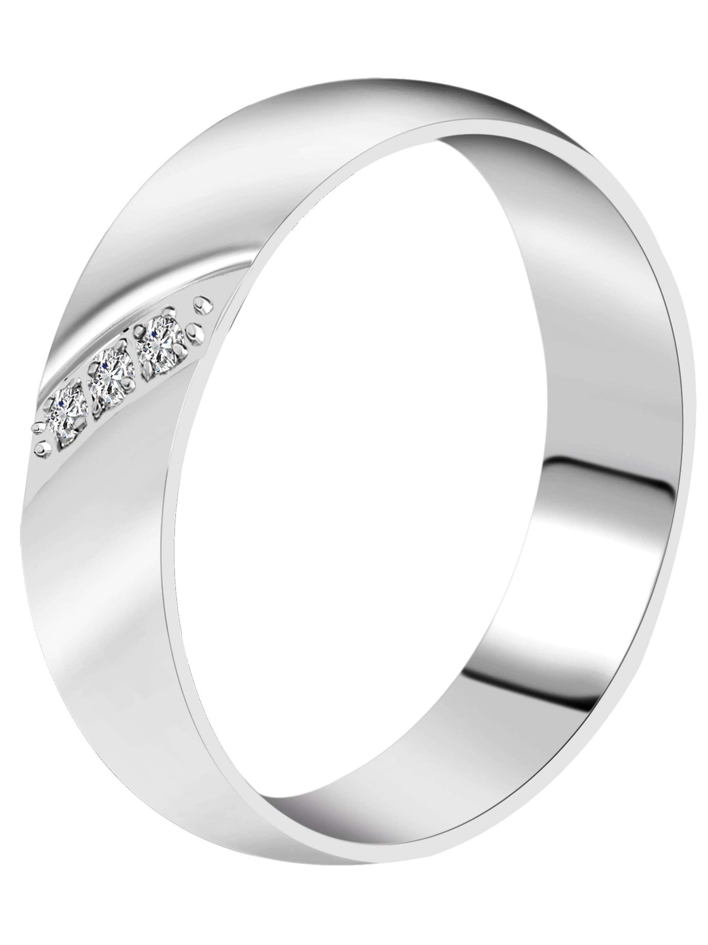 Akzent Ring 'Glory Fever, silberfarbig, langlebig' in Silver: front