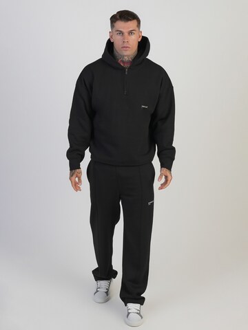 Baggy Pantalon de sport SikSilk en noir