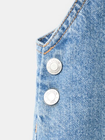 MANGO KIDS Latzrock 'MIA' in Blau