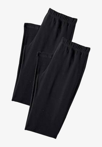 VIVANCE Skinny Spodnie od piżamy w kolorze czarny