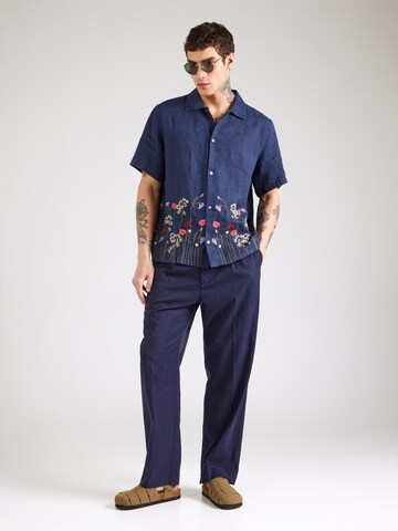 GAP Comfort Fit Πουκάμισο σε μπλε