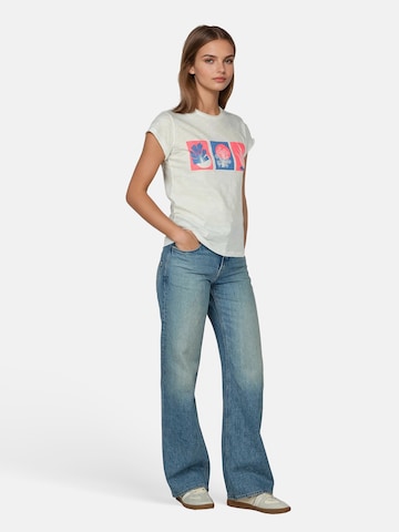 salzhaut Shirt 'UHL' in Wit