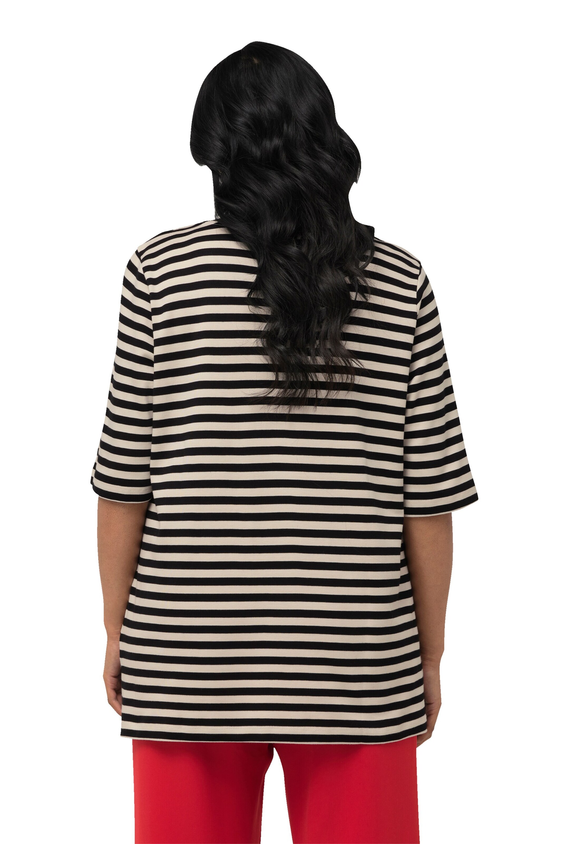 Ulla Popken Shirt in Zwart