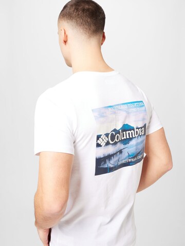 COLUMBIA T-Shirt 'Rapid Ridge' in Weiß
