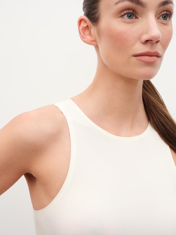 RÆRE by Lorena Rae Shirt Bodysuit 'Klea' in White