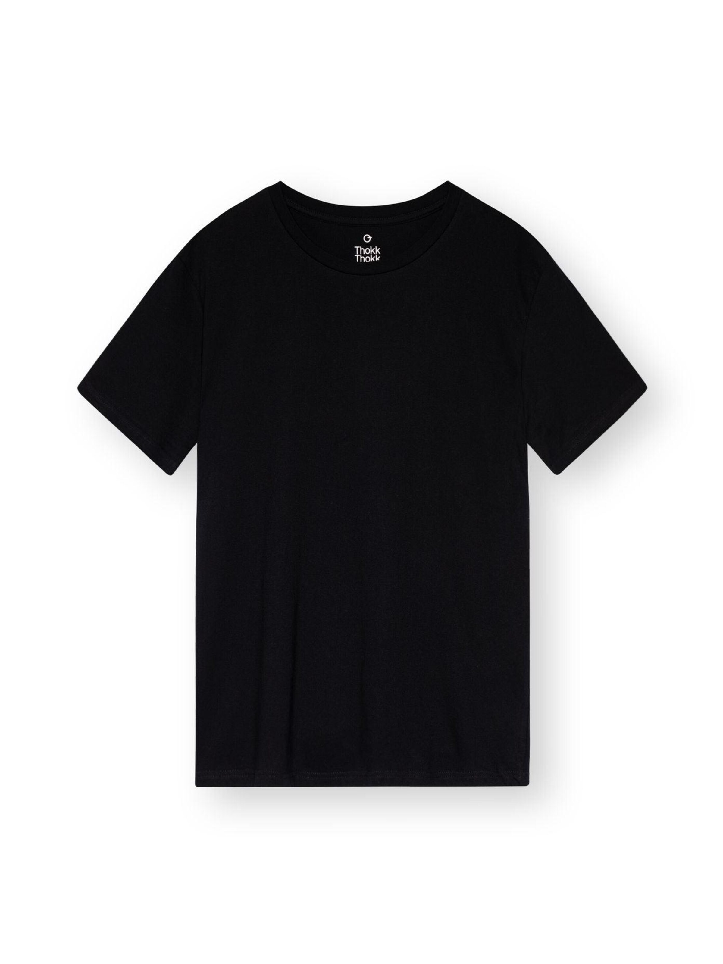 ThokkThokk Shirt in Black: front
