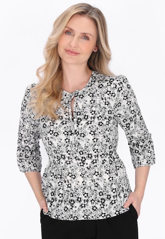 Chemisier Usha en blanc : devant