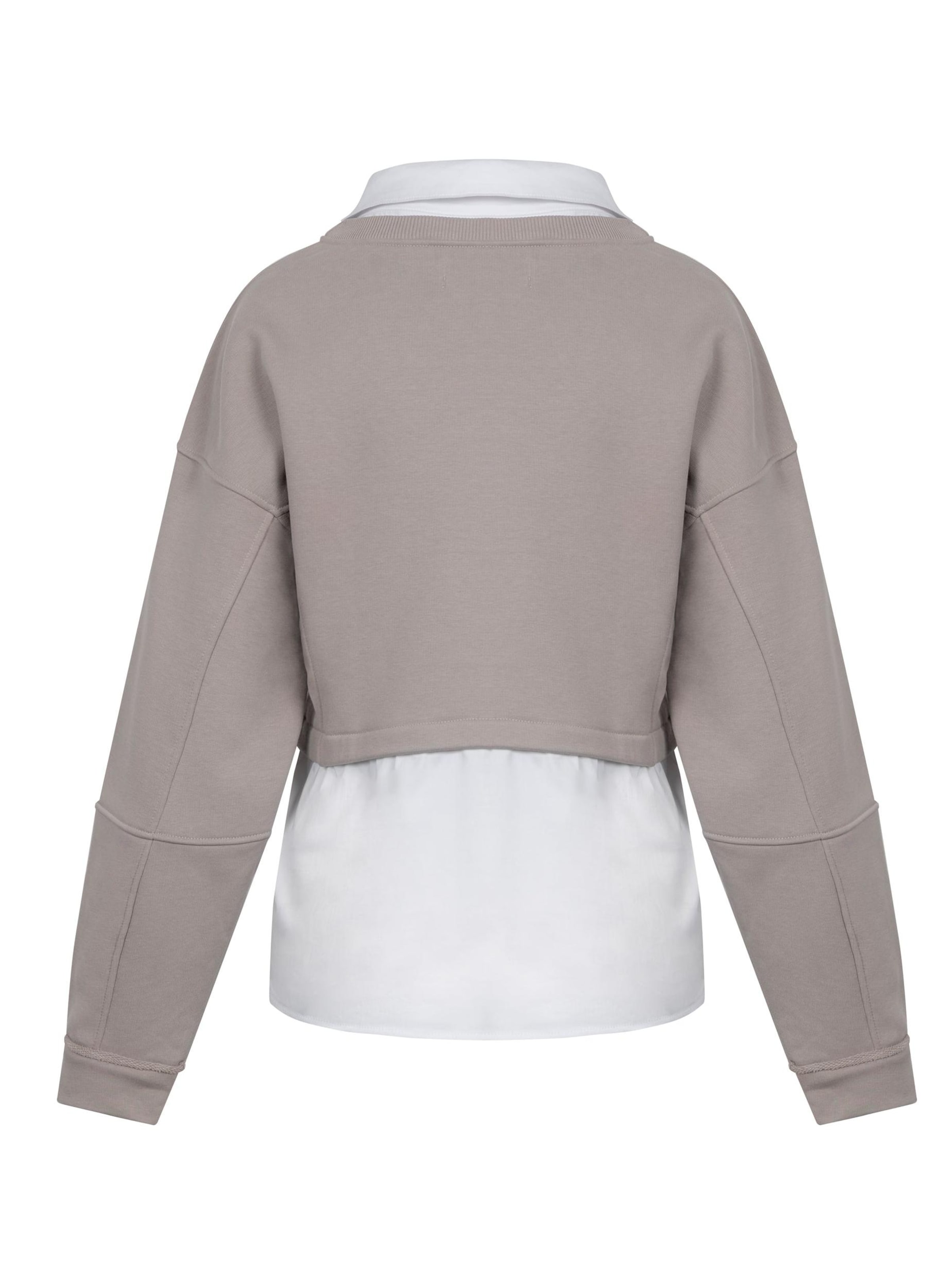 FEMSSY - Sudadera 'LAYA SWEATSHIRT BEIGE' en beige