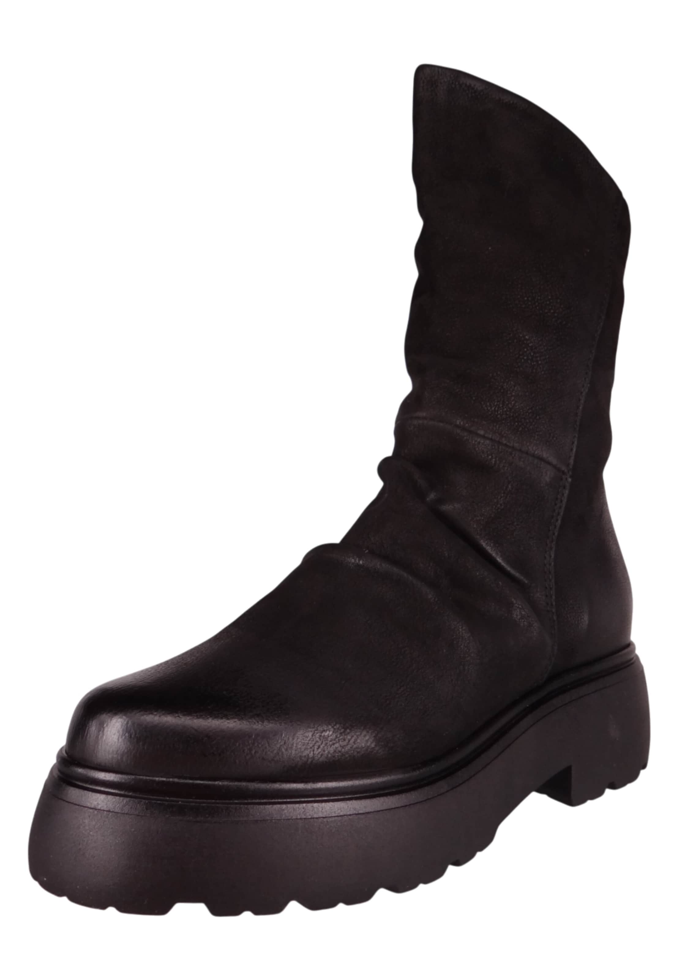 Bottines MJUS en noir : devant
