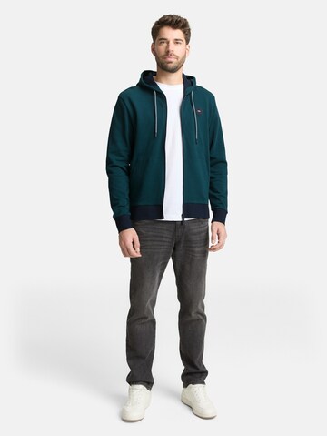 TOM TAILOR Sweatvest in Groen