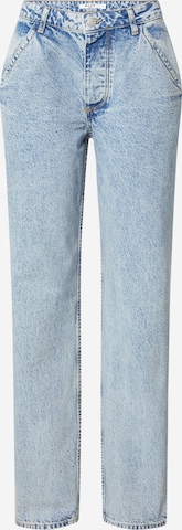 NA-KD Regular Jeans in Blau: predná strana