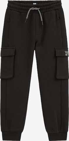 WE Fashion Tapered Housut värissä musta: etupuoli