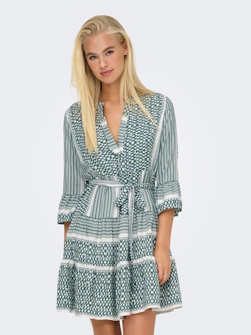 Robe 'ONLAthena' ONLY en vert : devant