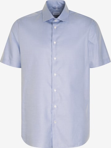 SEIDENSTICKER Zakelijk overhemd 'Shaped' in Blauw: voorkant
